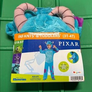 Disney Monsters Inc. Sulley Costume - Blue and Purple